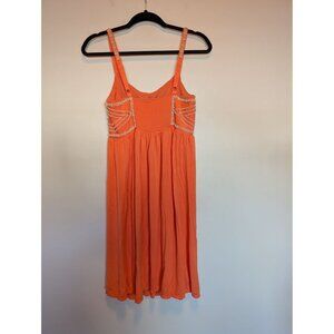 Victoria Secret Bra Top Dress Rushed Beaded Medium Y2K